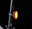 400mAh επαναφορτιζόμενο ποδήλατο φως λευκό / κόκκινο / προσαρμοσμένο LED 2-3 ώρες φόρτιση