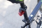 Επανακαταλογηστέα οπίσθια δόνηση μπαταριών λίθιου ποδηλάτων 10lm κόκκινου φωτός USB μη ευαίσθητη